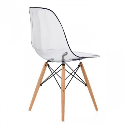 furmod Silla Eames DSW Inspirada Transparente