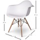 Cadeira escura furmod Eames DAW