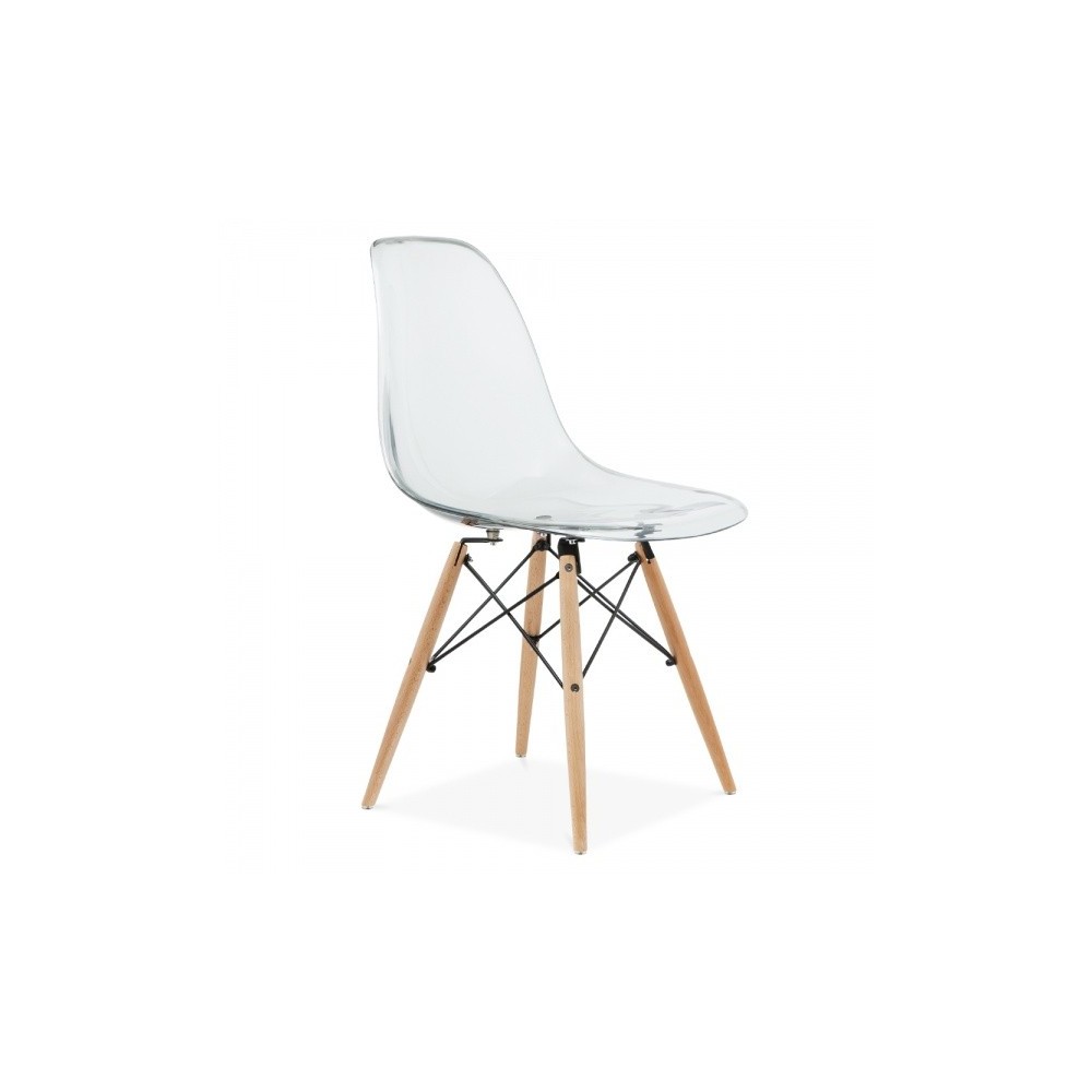 James DSW Style Transparent Chair "New Edition"