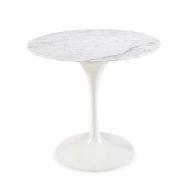 Furmod Mesa de Jantar Tulip Marble 80 cm