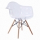 furmod Silla Eames DAW Style Transparente