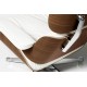 Eames lounge chair replica in walnut wood by Charles & Ray Eames