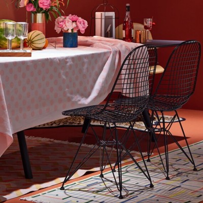 Inspiratie Eames Wire DKR stoel met kussen