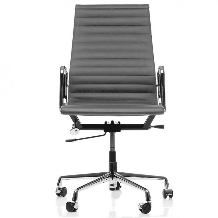 Silla de oficina WordPro inspirada en la silla de oficina Charles Eames en  piel sintética