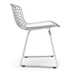 Réplica Silla Bertoia "High Quality" en Acero Cromado del famoso diseñador Hans J. Wegner