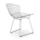 Replica Bertoia chair "High Quality" in Chrome Steel of the famous designer Hans J. Wegner