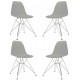 Pack of James Metal “New Edition” design chair