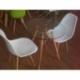 Mesa furmod Eames Glass Style (70 cm)