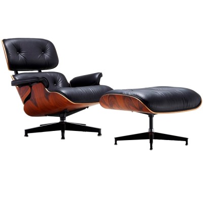 Charles & Ray Eames alkuperäinen Replica Eames Lounge -tuoli