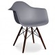 Cadeira escura furmod Eames DAW