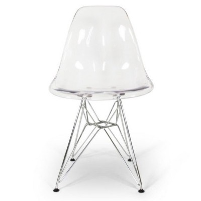 James Metal Chair - Transparent - Designer Chairs 