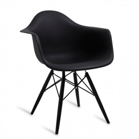  All Black XL Chair